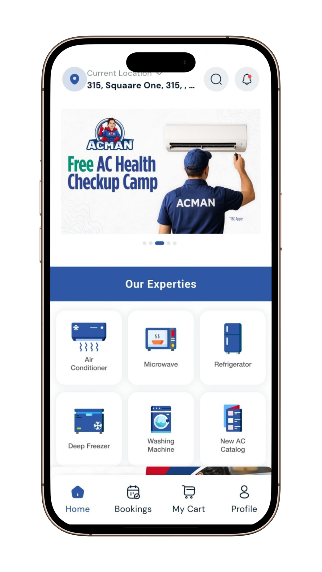 Image gallery marquee